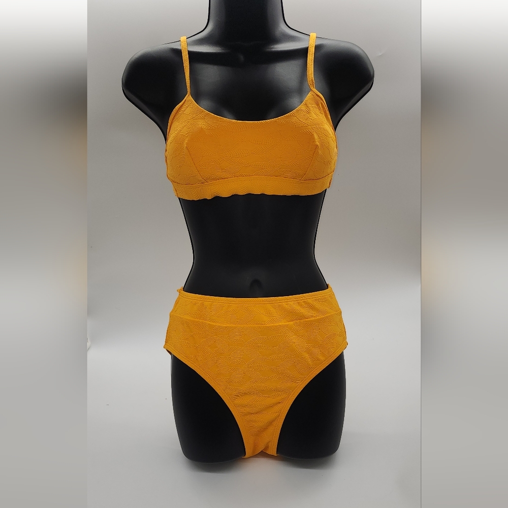 Bright Yellow Bikini Set